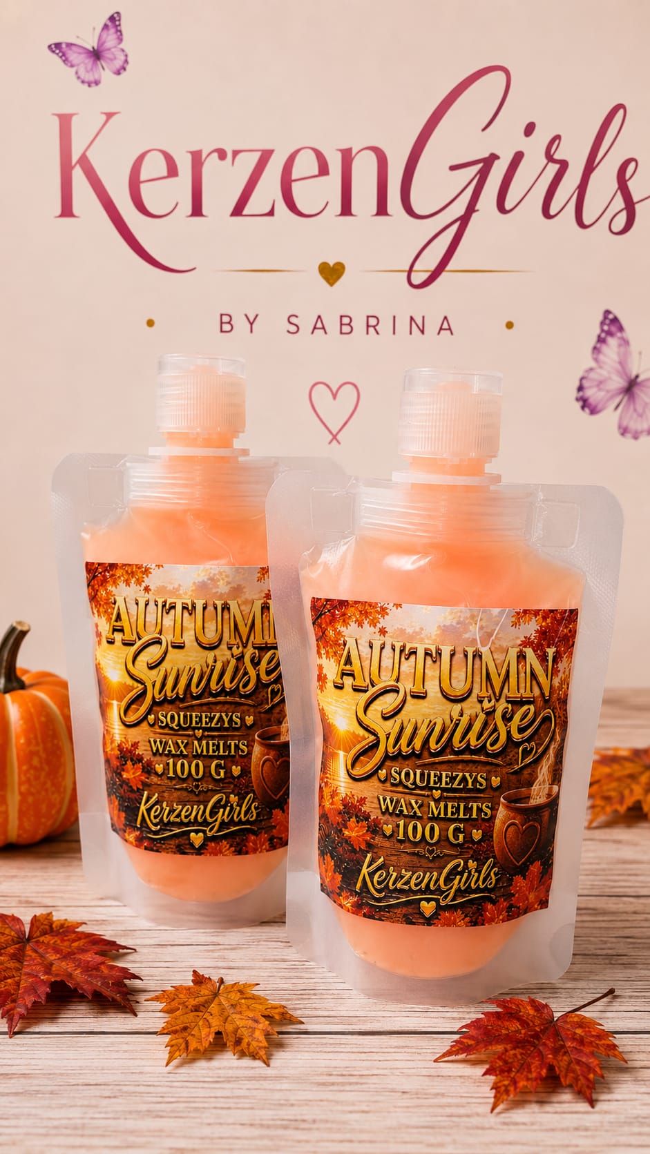 Squeezys Wax melts Autumn Sunrise
