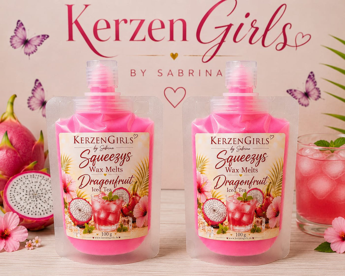 Squeezys Wax Melts Dragonfruit Iced Tea