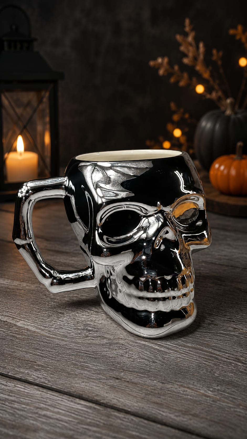 Silver Skull Tasse