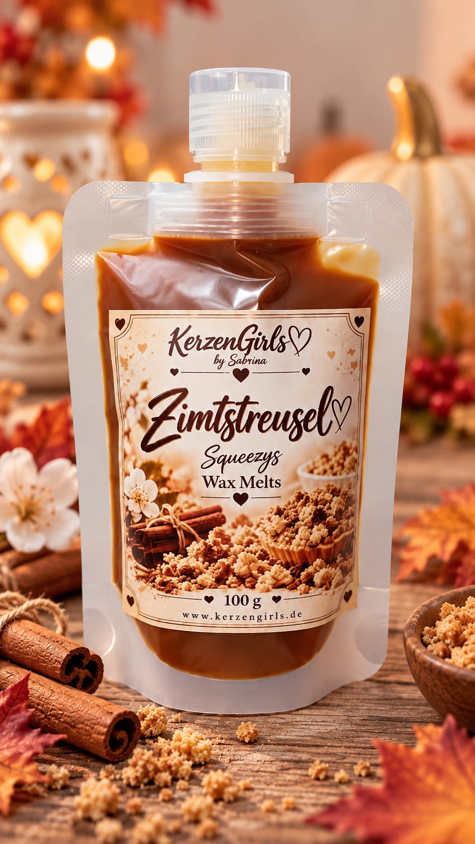 Squeezys Wax Melts Zimtstreusel