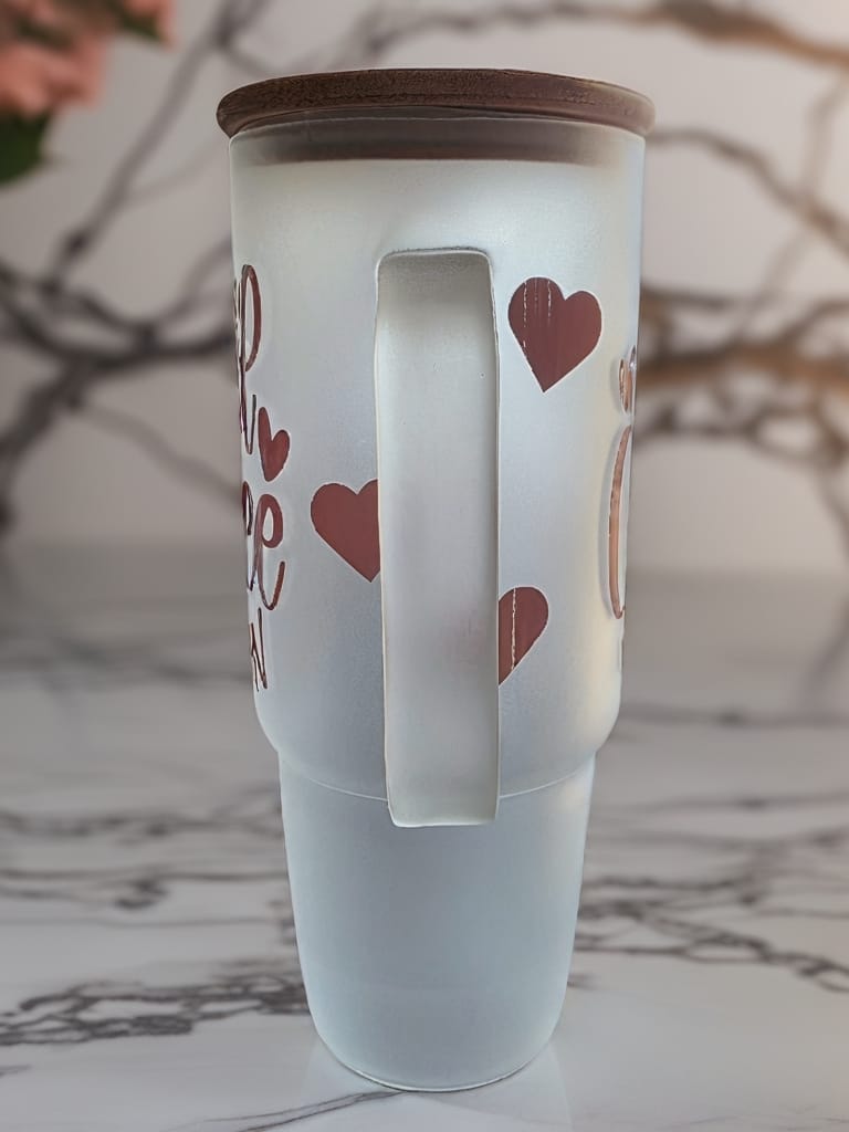 Frosted Glasbecher It’s Always Iced Coffee Season ☕