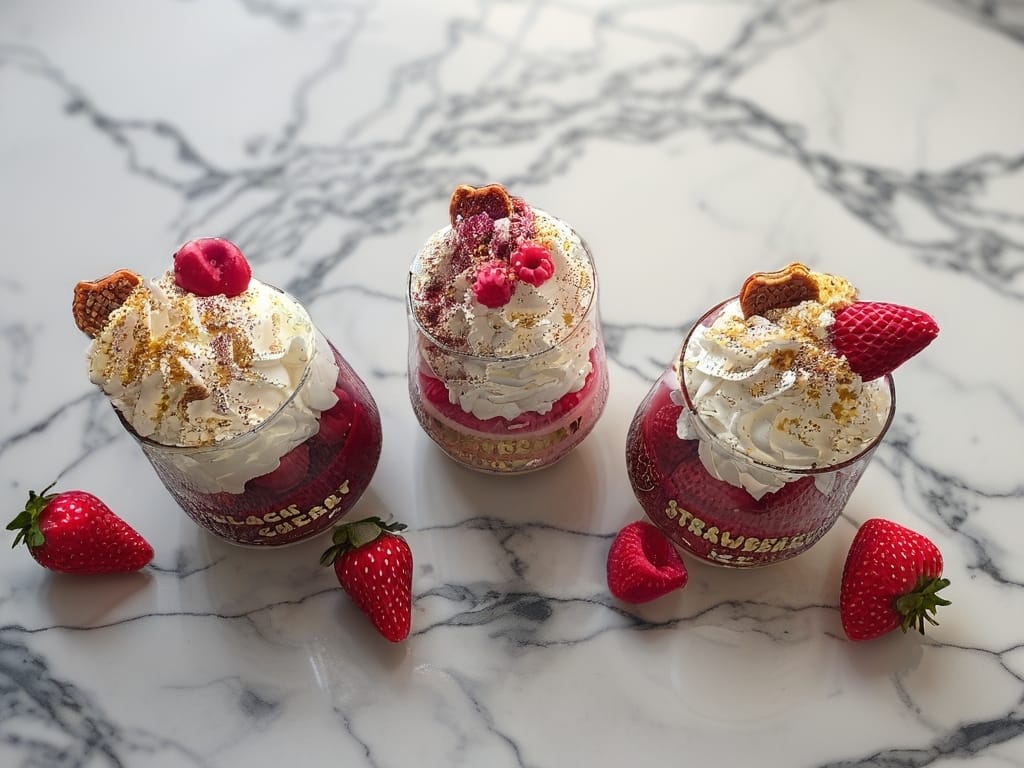 Fruchtige Dessertkerzen 🍓🍒