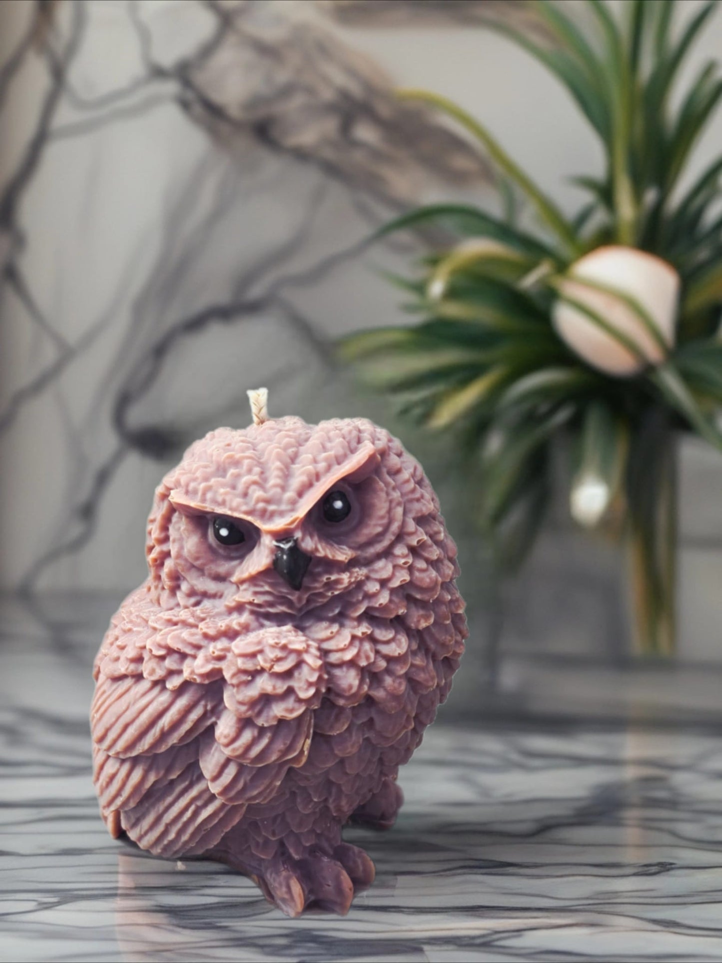Eulen Standkerze 🦉🍂