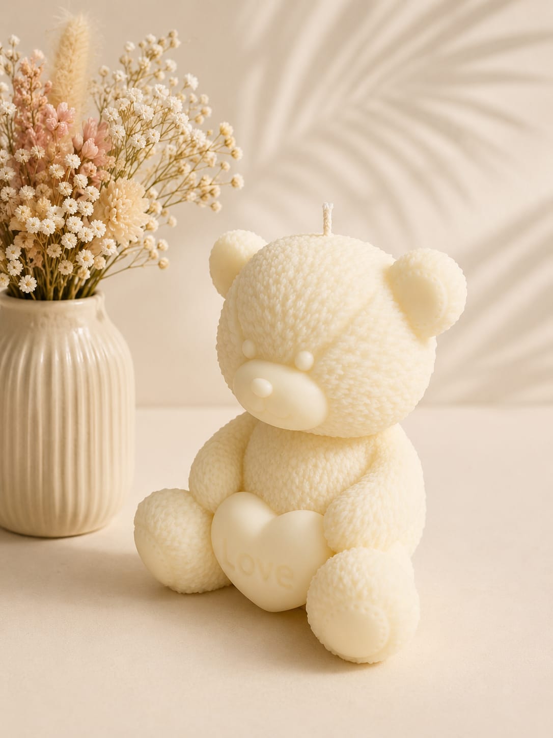 Standkerze XXL Love Teddybär