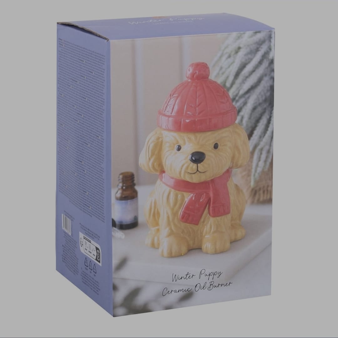 Duftlampe Winter-Welpe