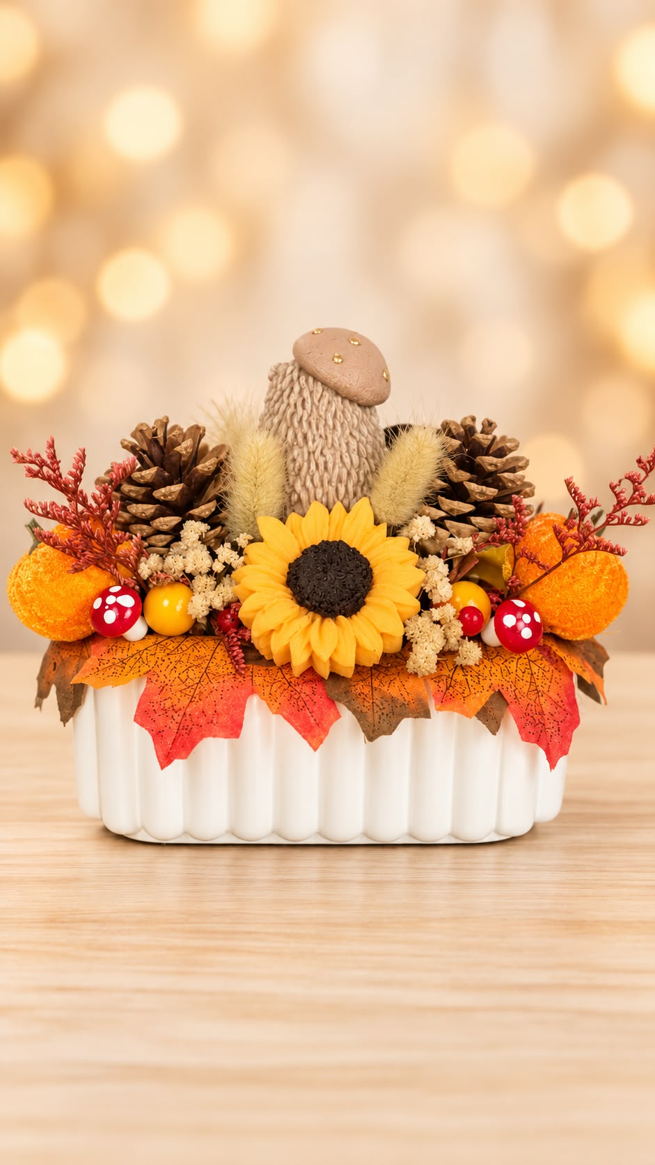 Little Autumn Dream Herbstgesteck 🍂🦔