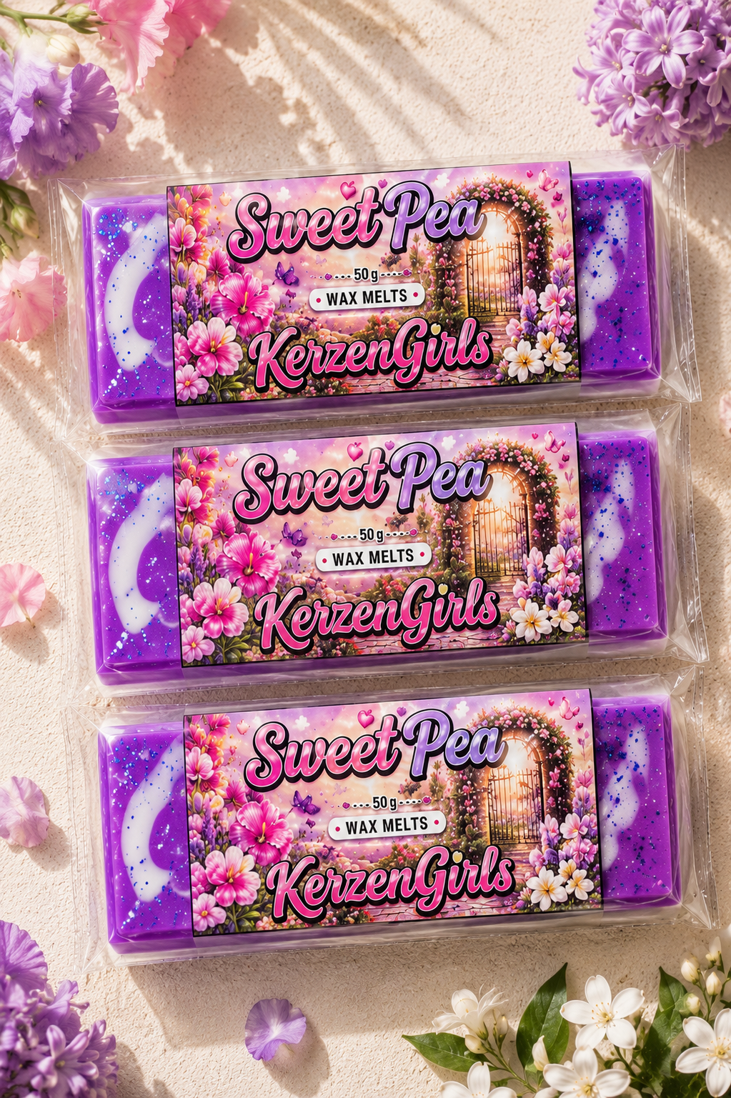 Wax melts Sweet Pea