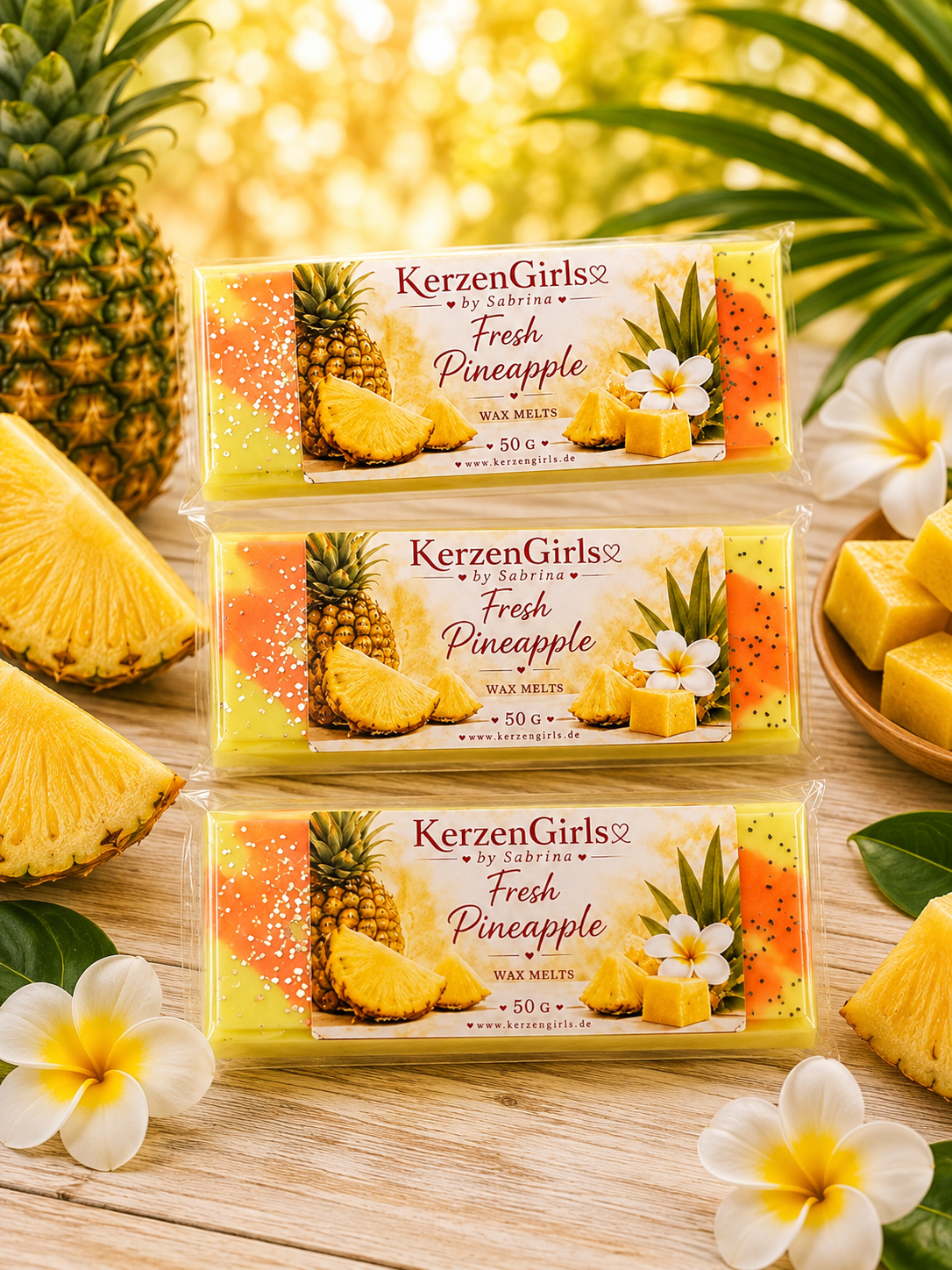 Wax melts Fresh Pineapple