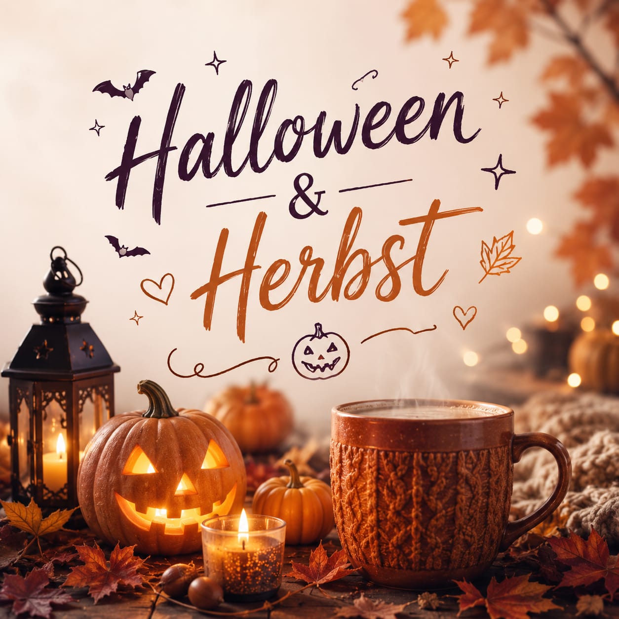 Halloween und Herbst
