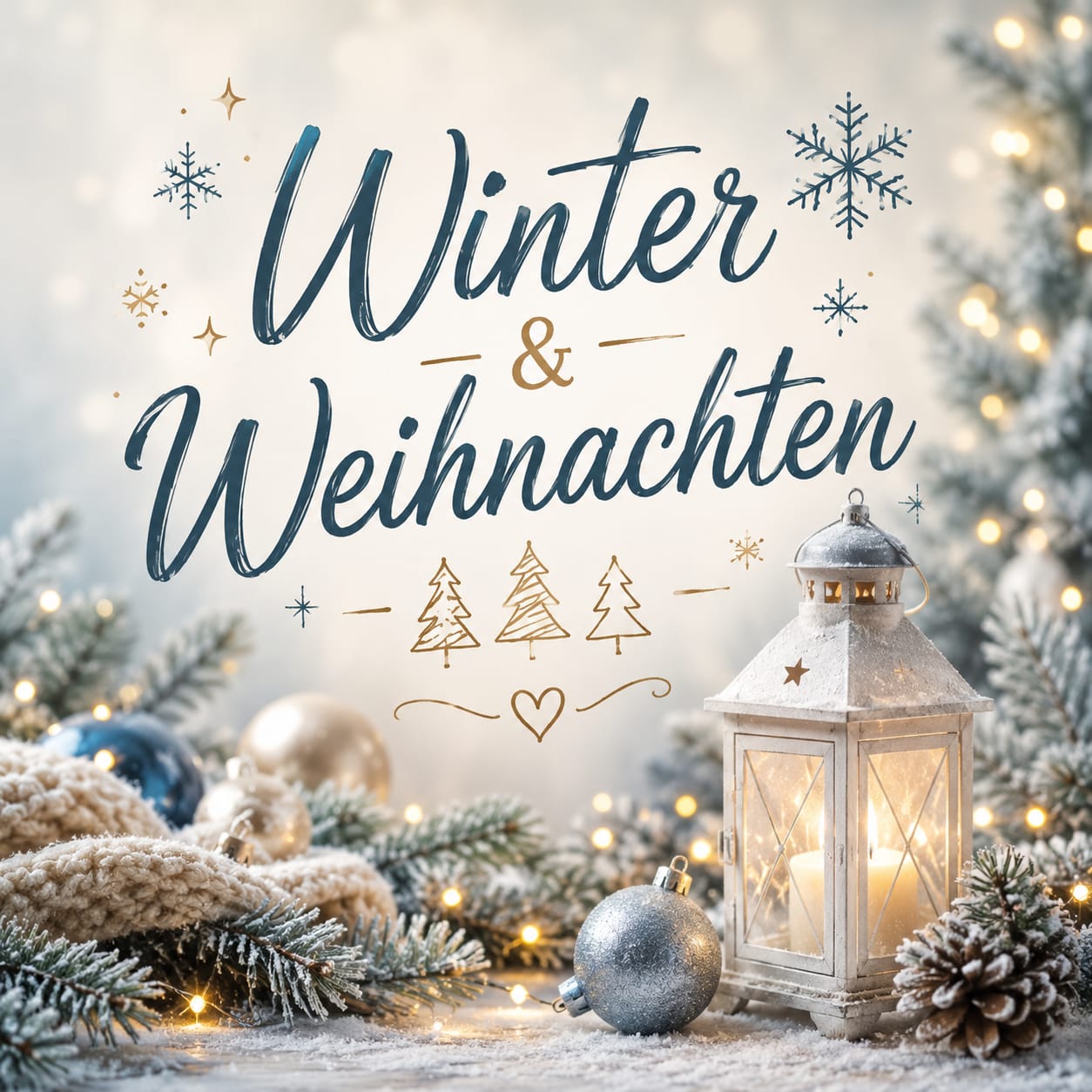Winter und Weihnachten