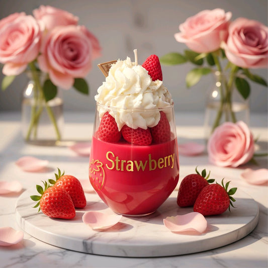 Fruchtige Dessertkerzen 🍓🍒