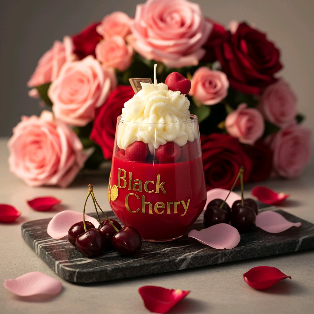 Fruchtige Dessertkerzen 🍓🍒