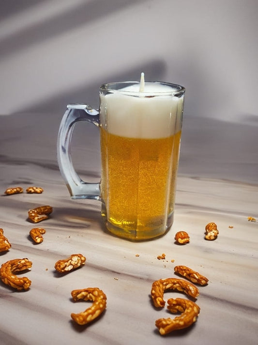 Bier-Kerze im Glas – Täuschend echt, maskulin & originell 🍺🕯