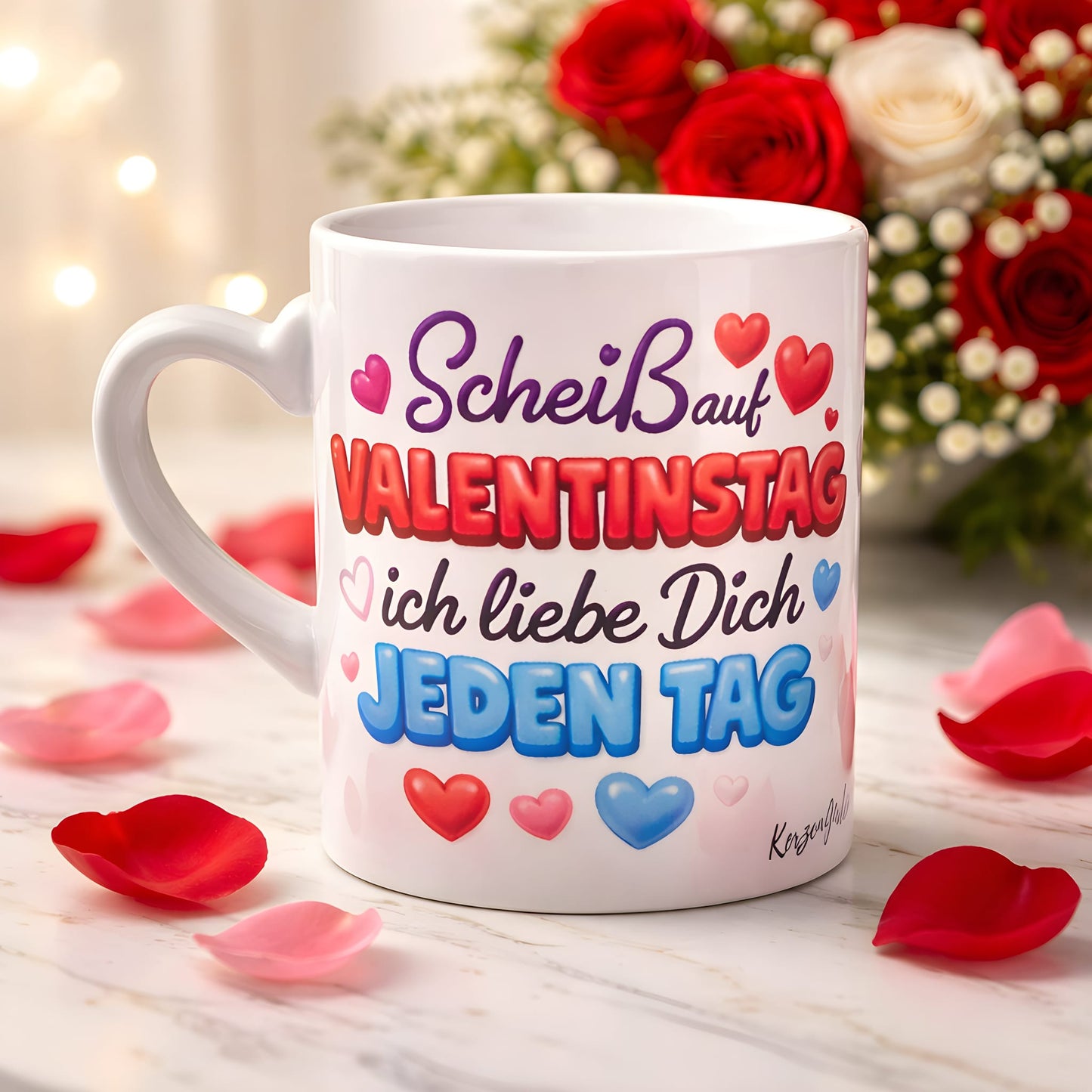💘 Scheiß auf Valentinstag – ich liebe dich jeden Tag 💘