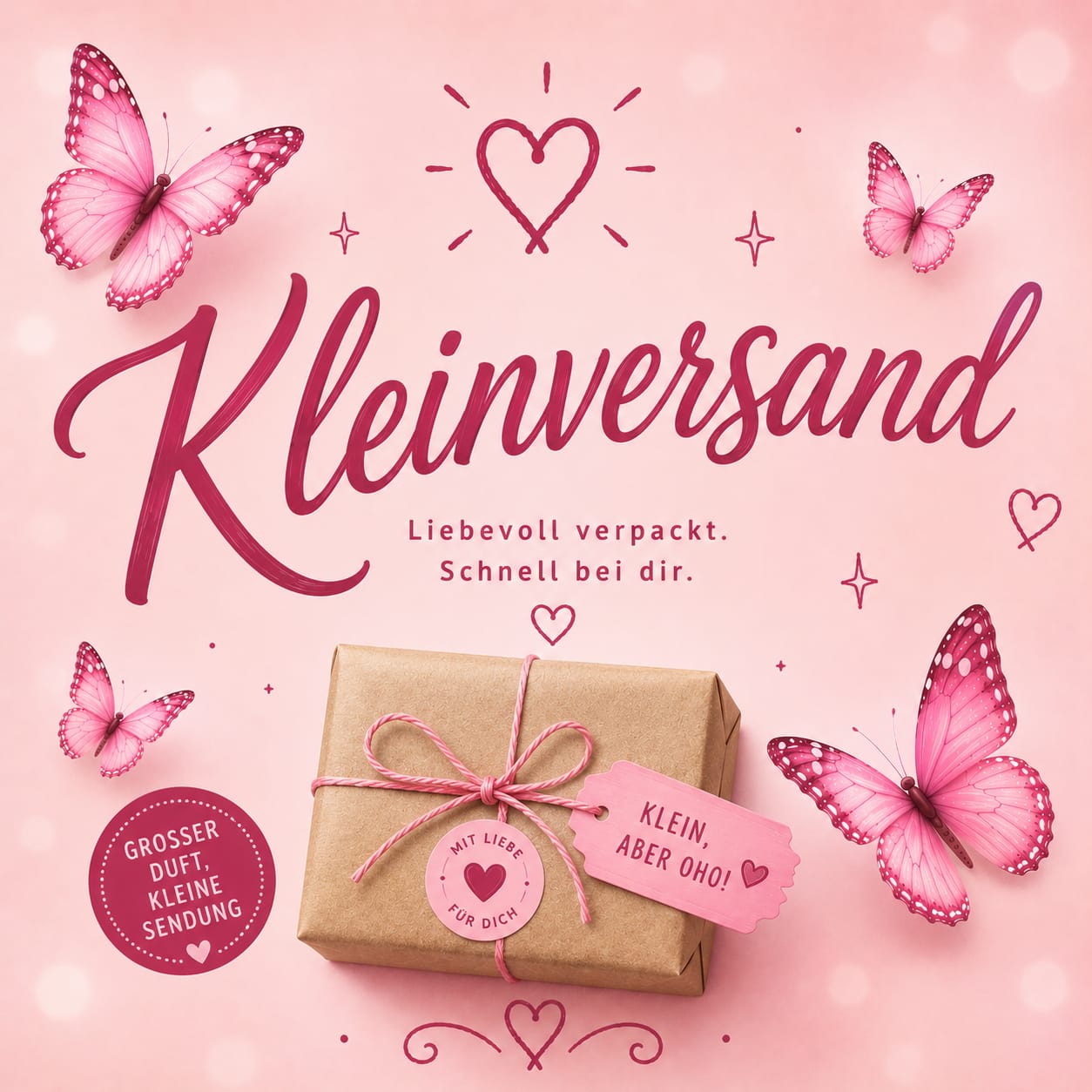 Kleinversand für Wax melts 1 - 4 Stück