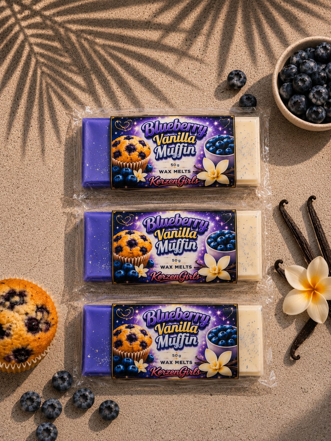 Wax melts Blueberry Vanilla Muffins