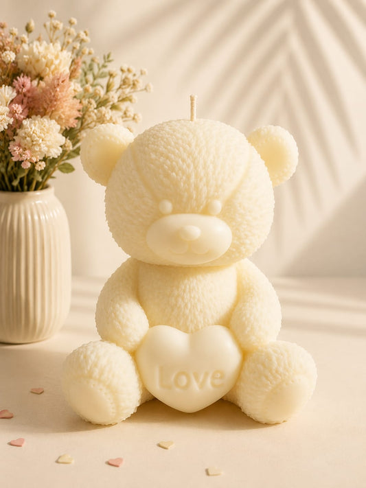 Standkerze XXL Love Teddybär