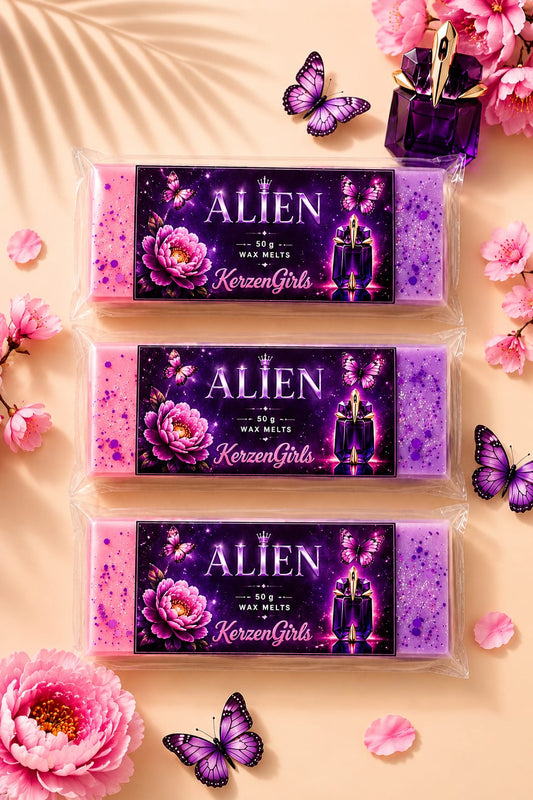 Wax melts Alien