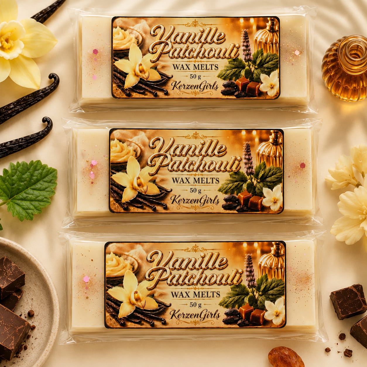 Wax melts Vanilla Patchouli