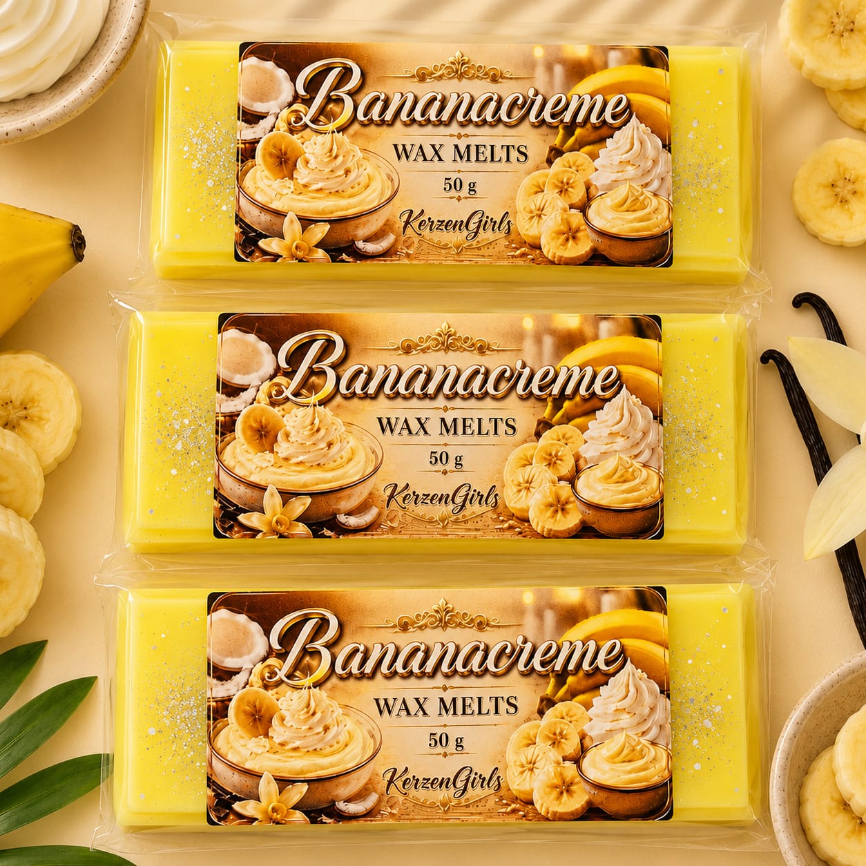 Wax melts Banana Creme