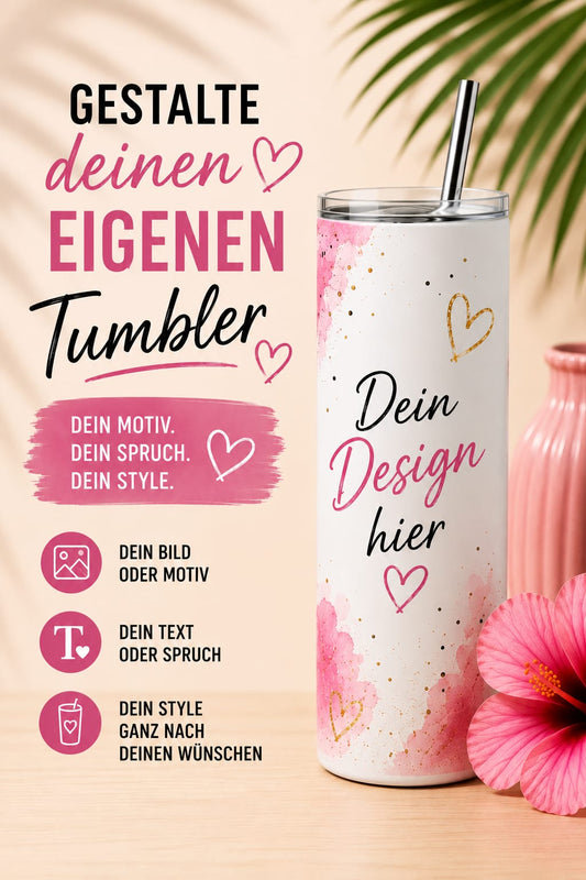 Dein Wunsch Tumbler | 20 oz Edelstahlbecher