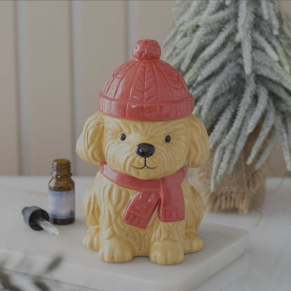 Duftlampe Winter-Welpe