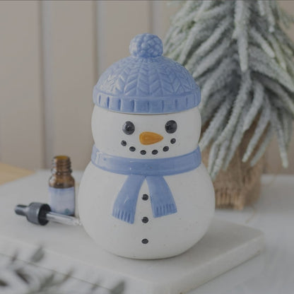 Duftlampe Winter-Schneemann