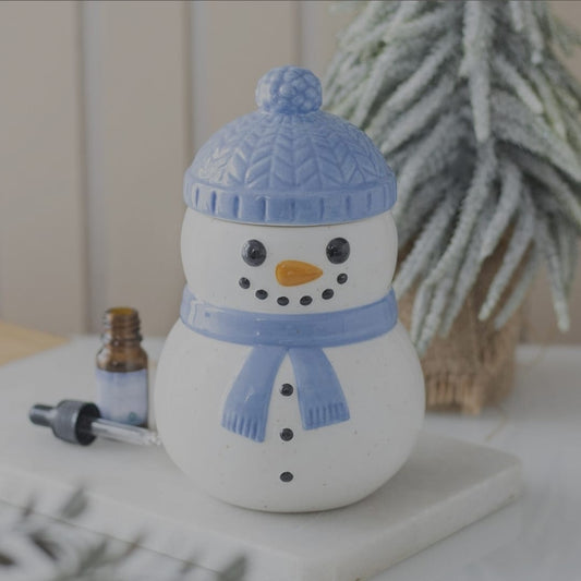 Duftlampe Winter-Schneemann