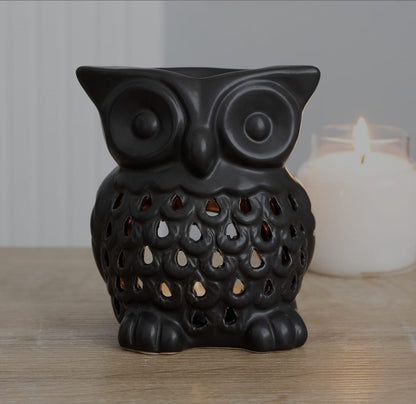 Duftlampe Schwarze Eule