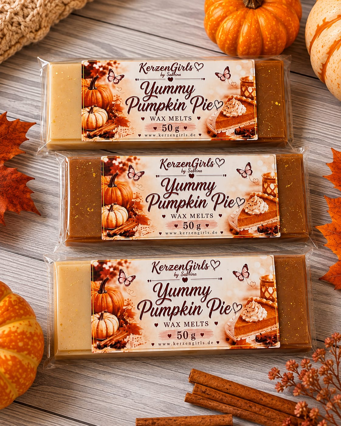 Wax melts Yummy Pumpkin Pie
