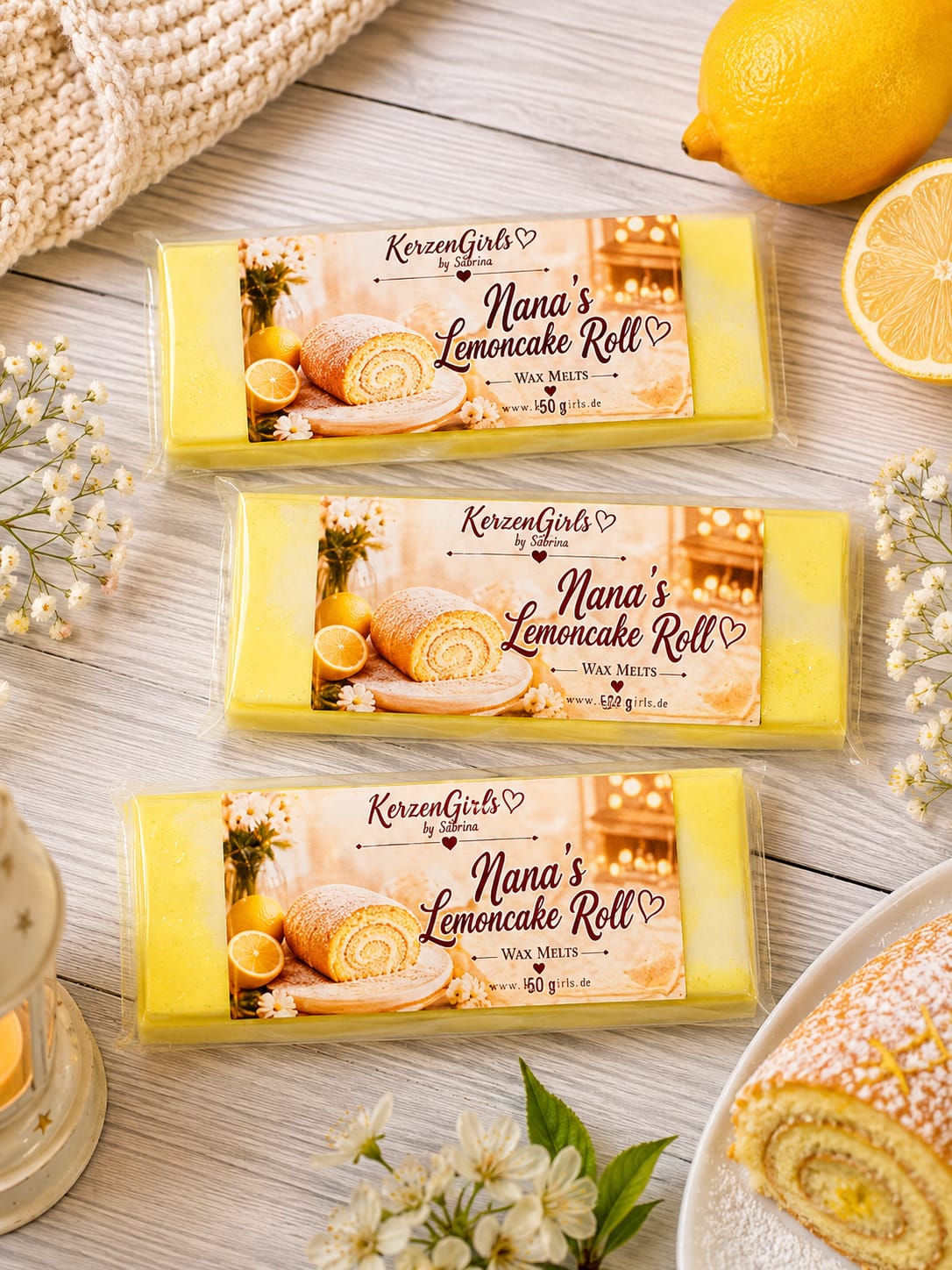 Wax melts Nana´s Lemoncake Roll