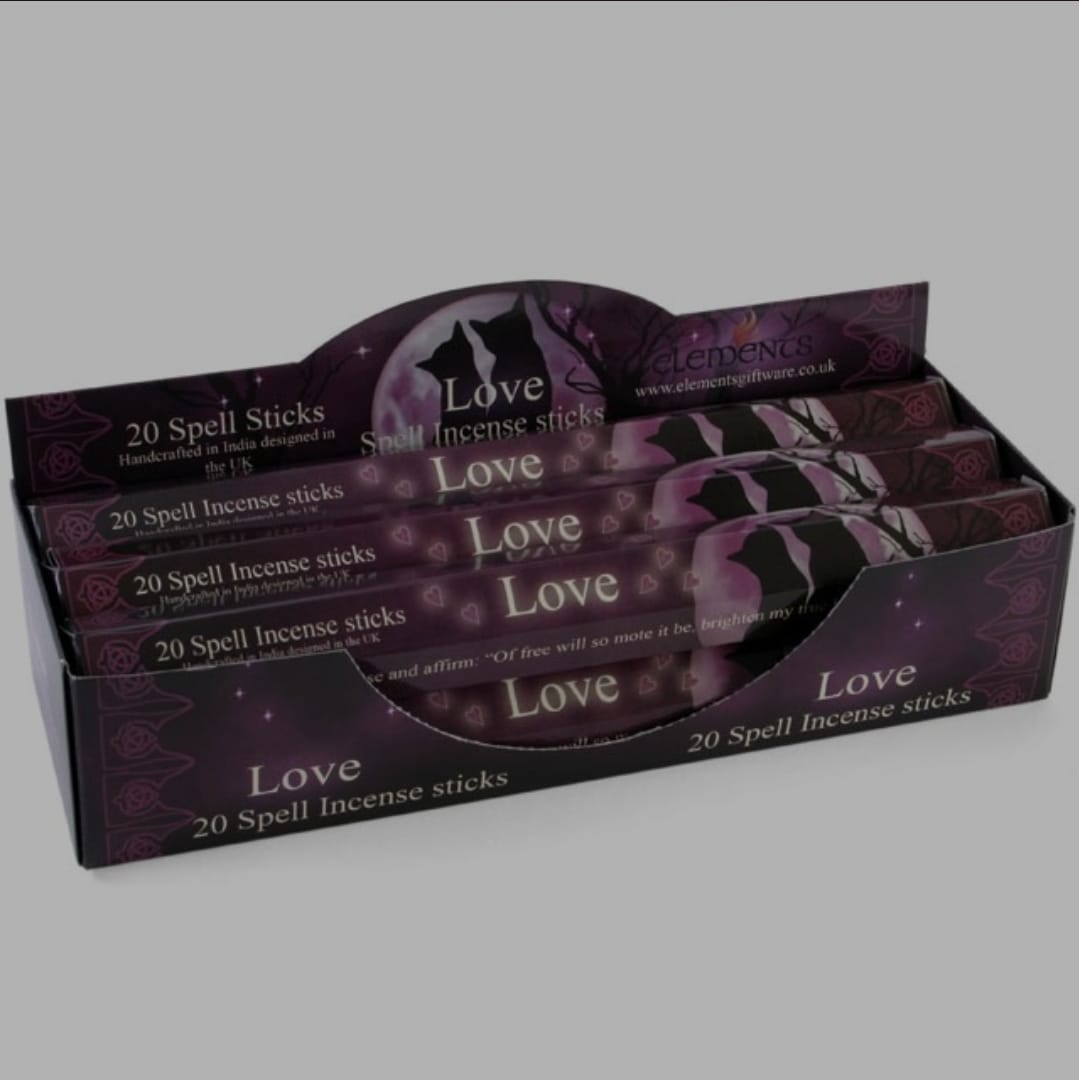 Love Spell Räucherstäbchen – 20 Stück