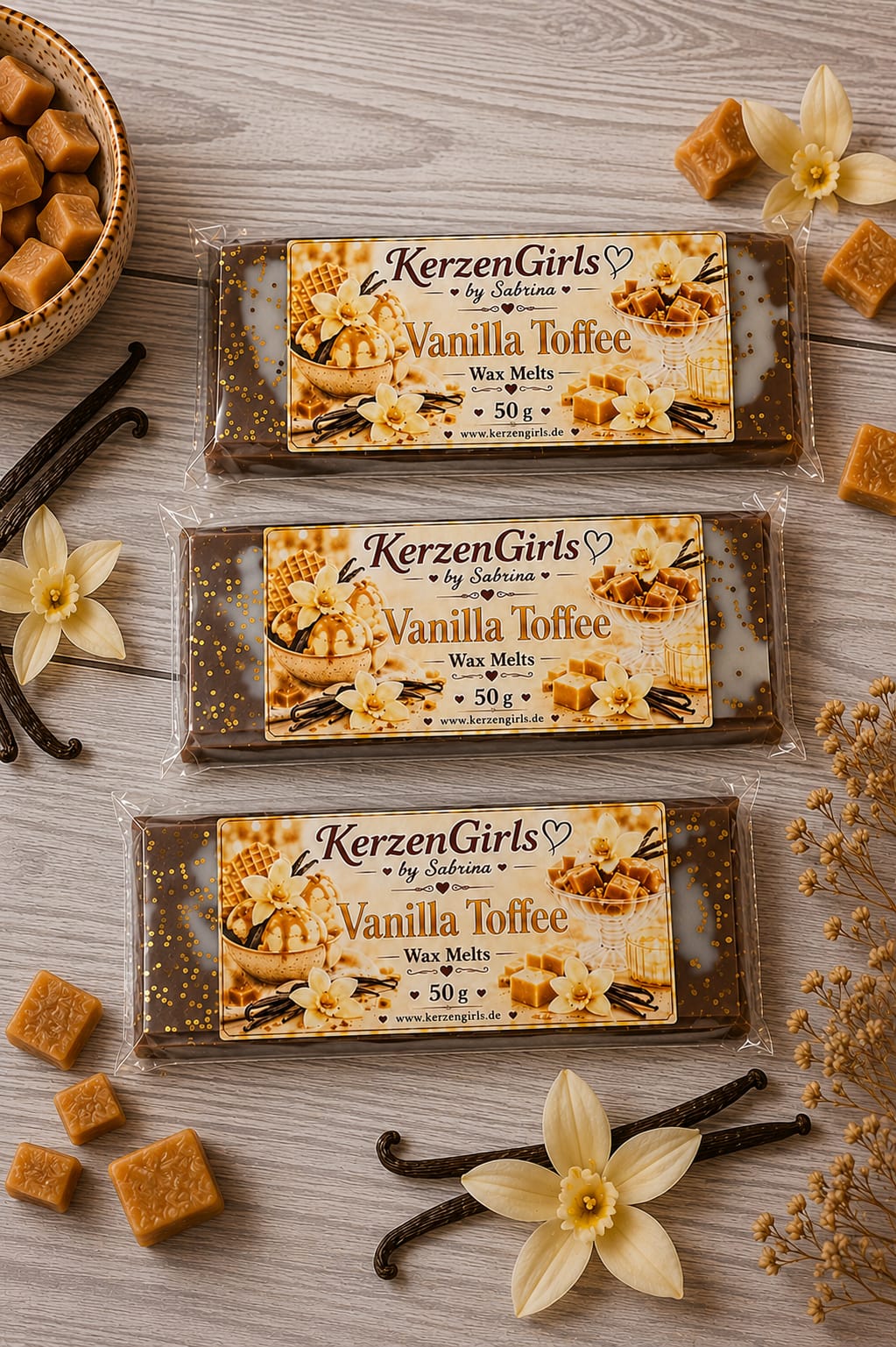 Wax Melts Vanilla Toffee