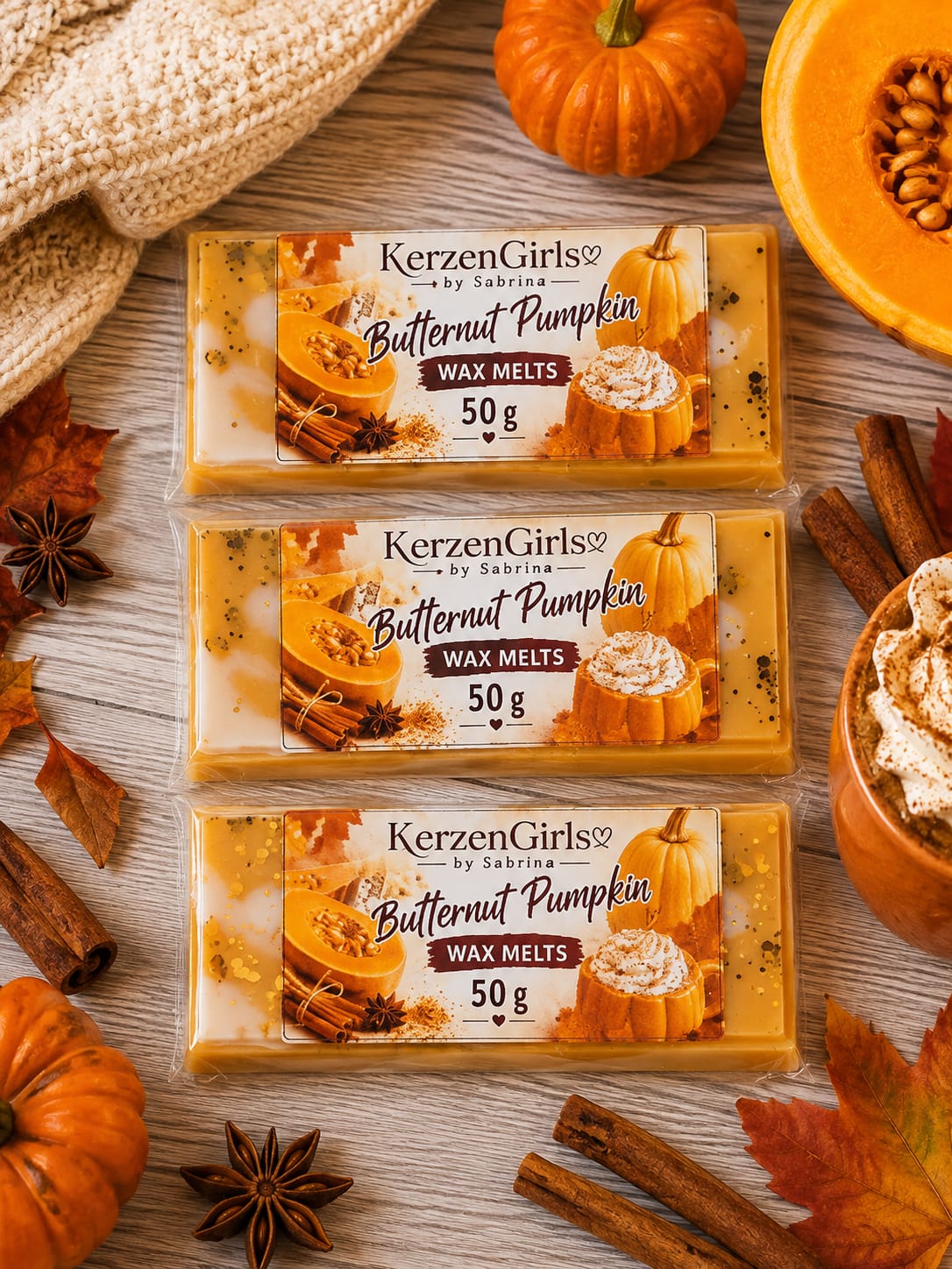 Wax melts Butternut Pumpkin
