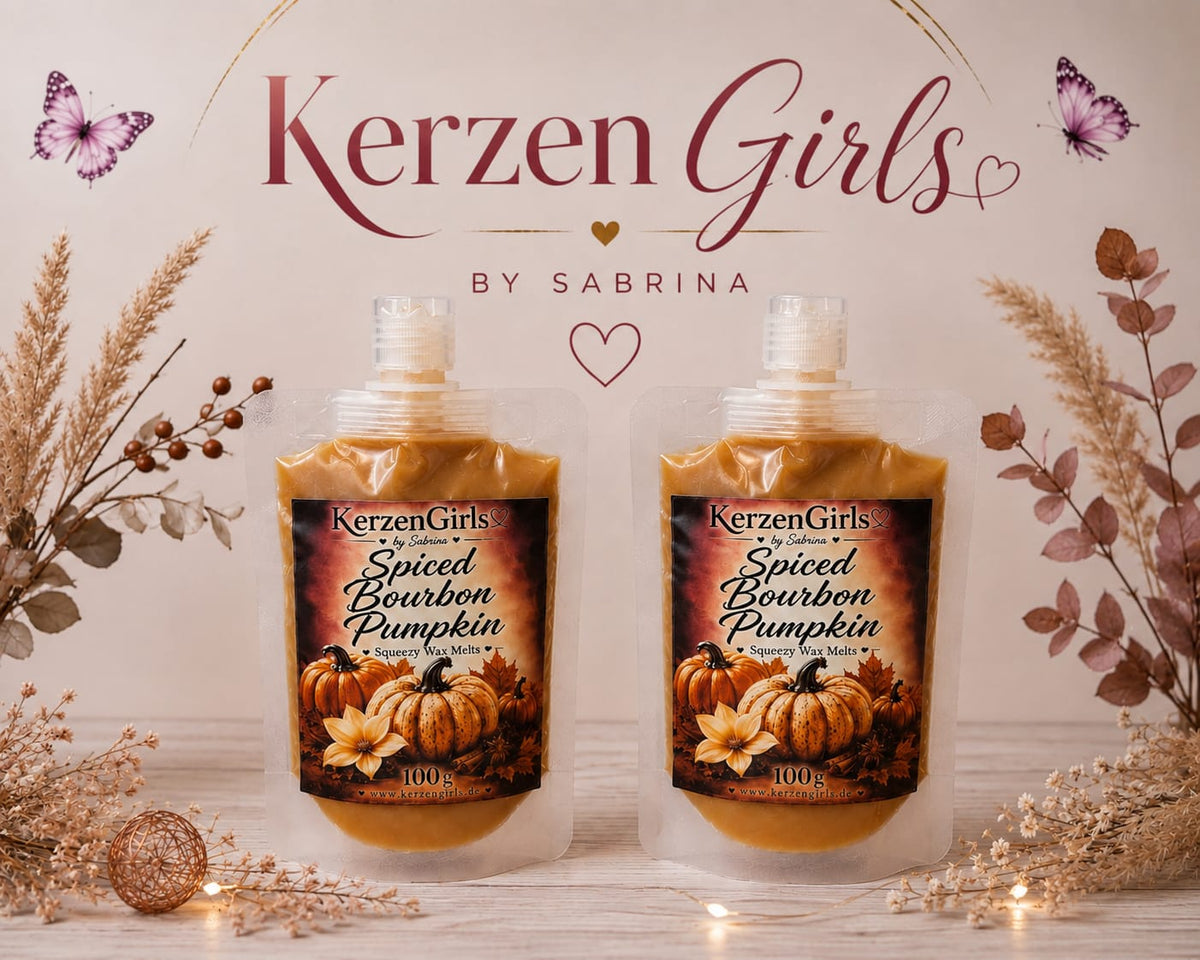 Squeezys Wax Melts Spiced Bourbon Pumpkin