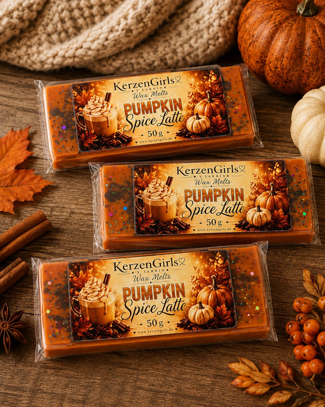 Wax melts Pumpkin Spice Latte