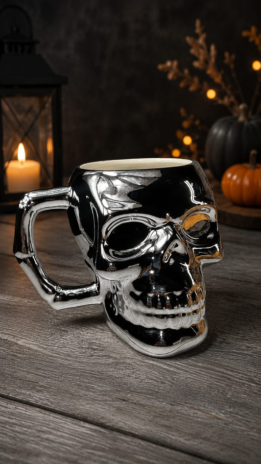 Silver Skull Tasse