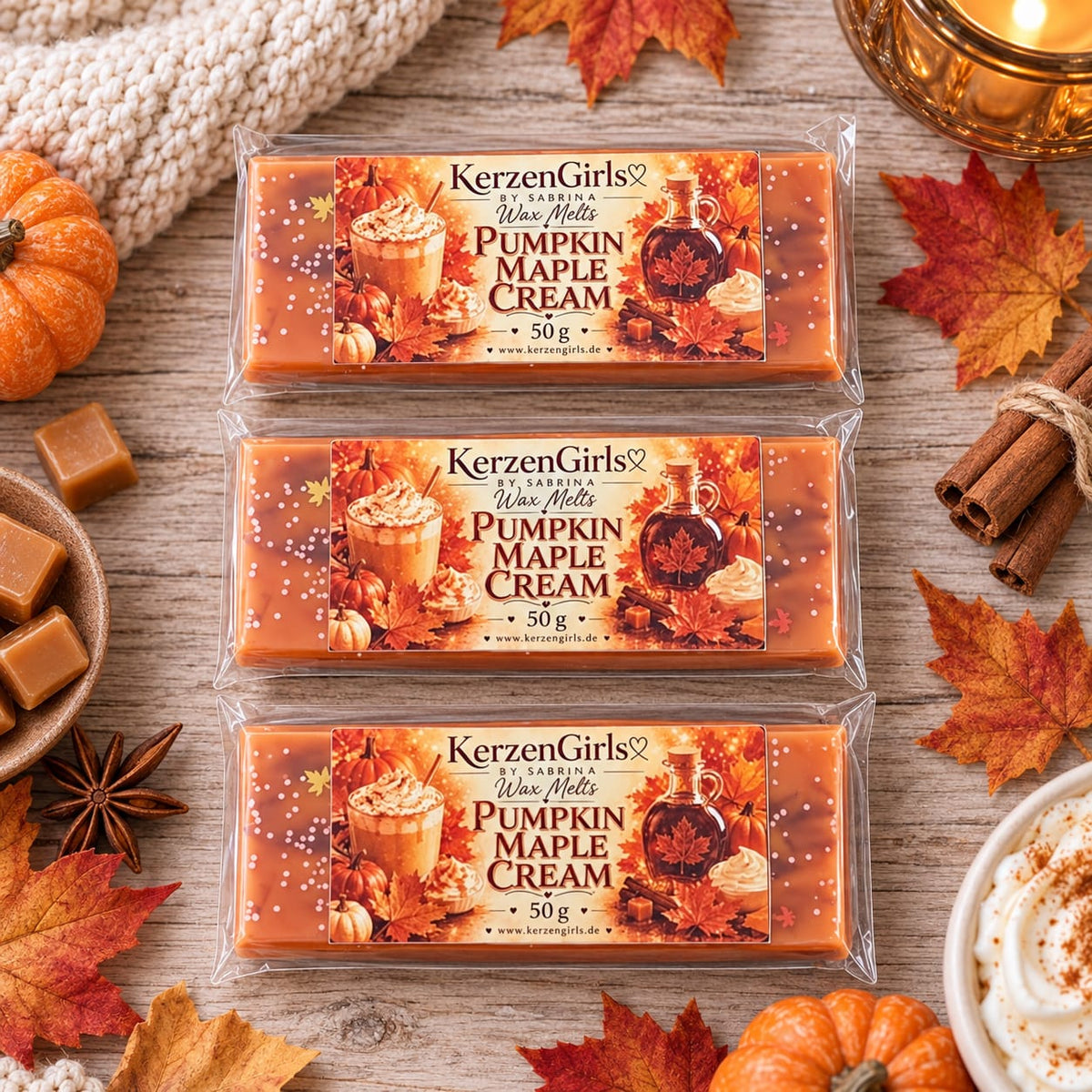 Wax melts Pumpkin Maple Cream