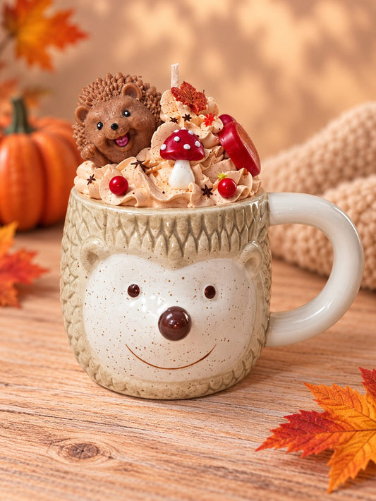 Forest Hedgehog – Herbstliche Duftkerze 🍂🦔