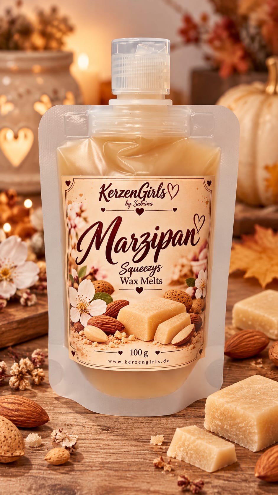 Squeezys Wax Melts Marzipan