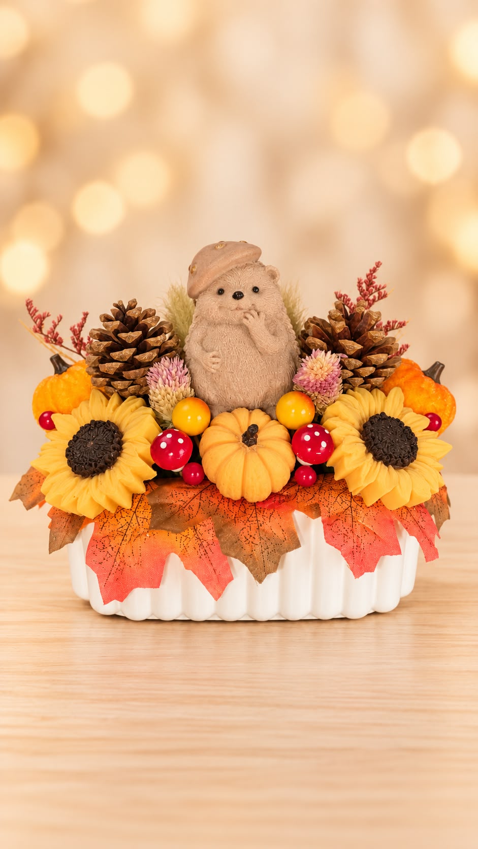 Little Autumn Dream Herbstgesteck 🍂🦔