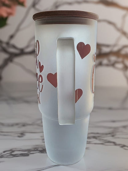 Frosted Glasbecher It’s Always Iced Coffee Season ☕