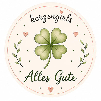 Glücks Kleeblattkerze 🍀