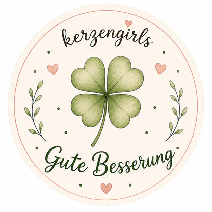 Glücks Kleeblattkerze 🍀