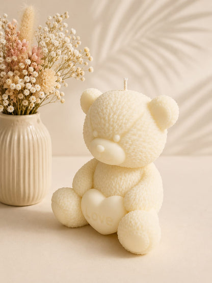 Standkerze XXL Love Teddybär