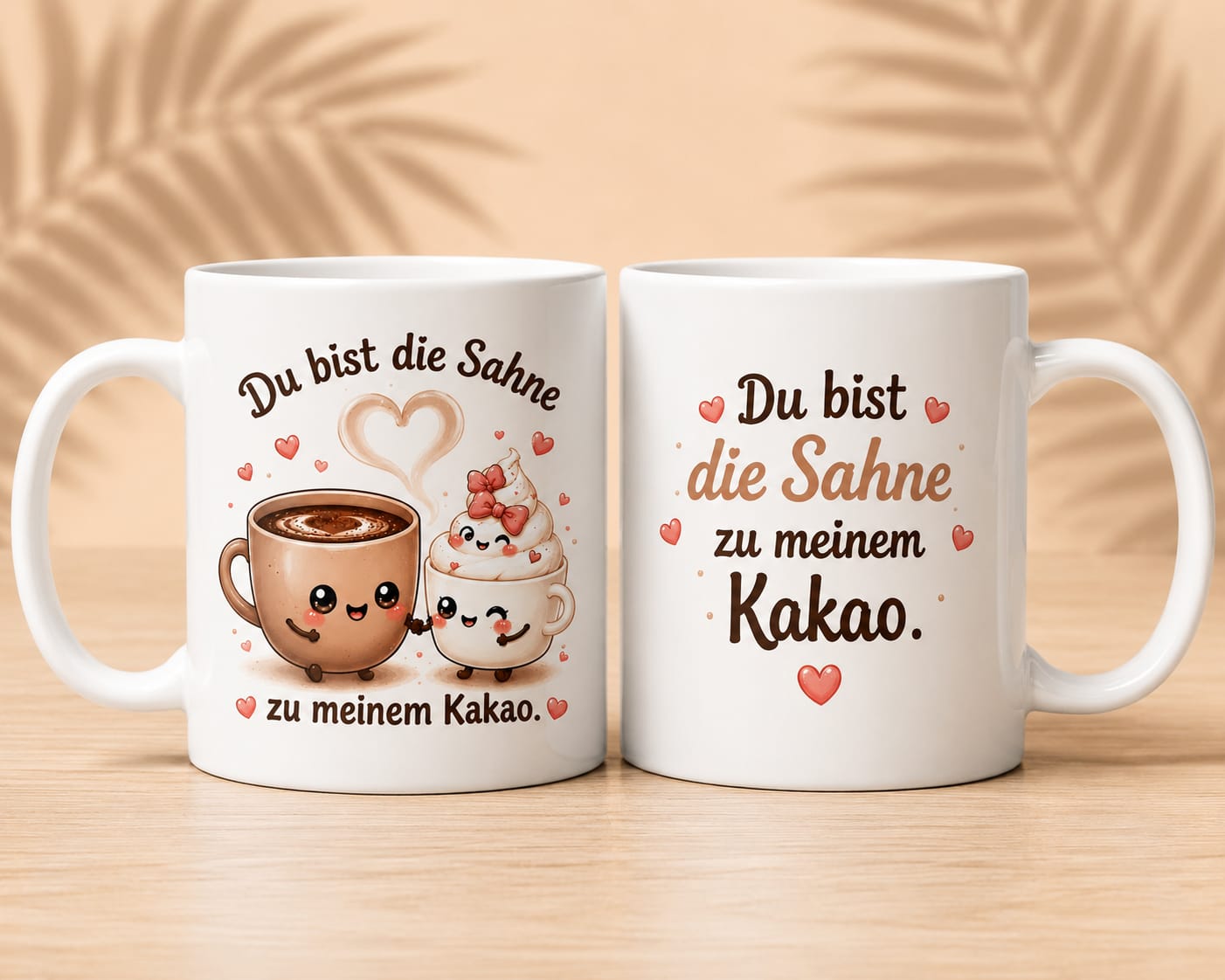 Du bist die Sahne zu meinem Kakao | Keramiktasse