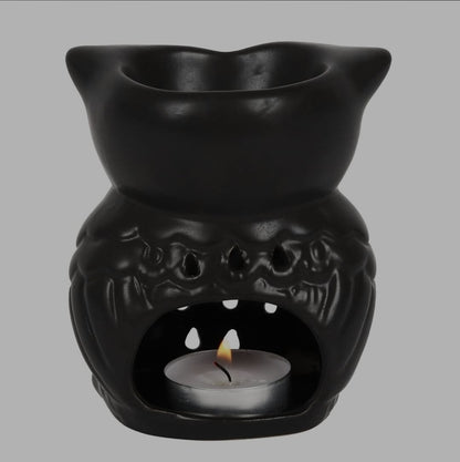 Duftlampe Schwarze Eule