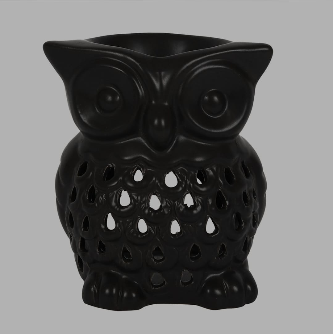 Duftlampe Schwarze Eule