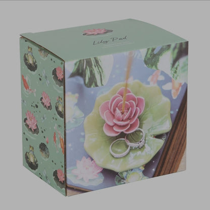 Schmuck & Räucherstäbchenhalter Lily Pad