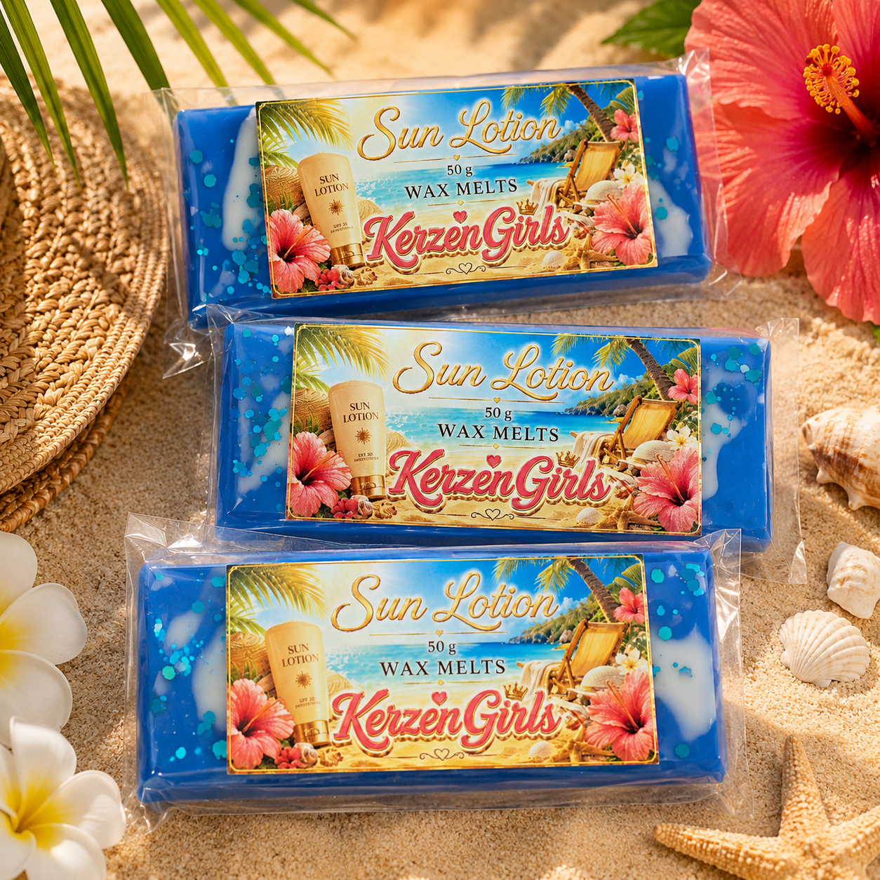 Wax melts  Sun Lotion